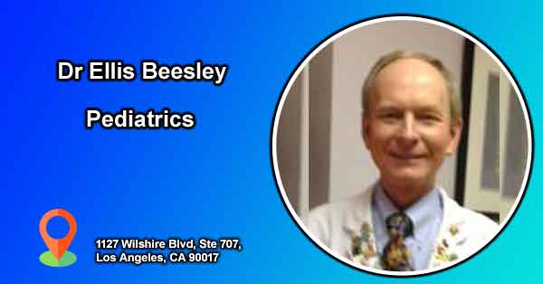 Dr. Ellis N. Beesley MD is a pediatrician in Los Angeles, CA