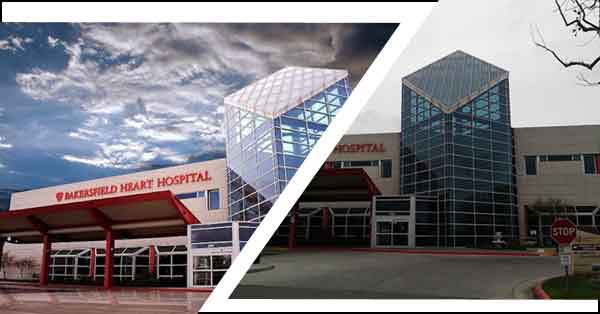 Bakersfield Heart Hospital in 3001 Sillect Ave, Bakersfield, CA 93308